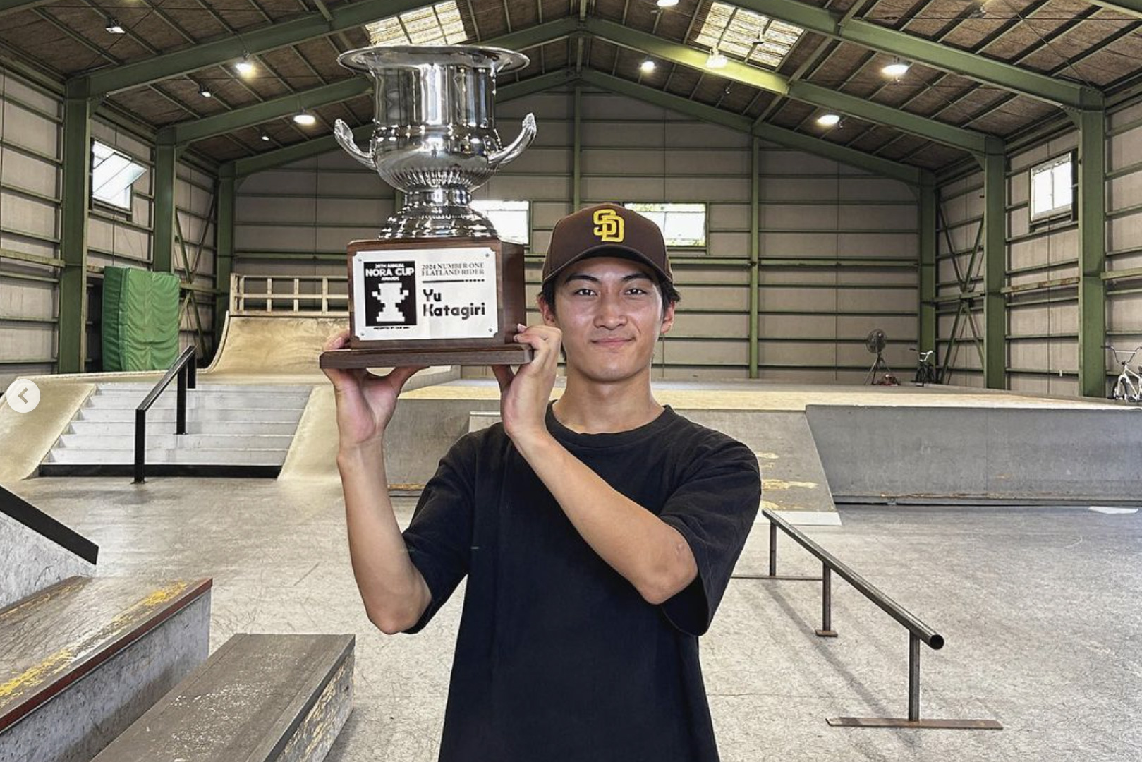 片桐 悠 NORA CUP 2年連続受賞!!｜Flatland Rider Of The Year