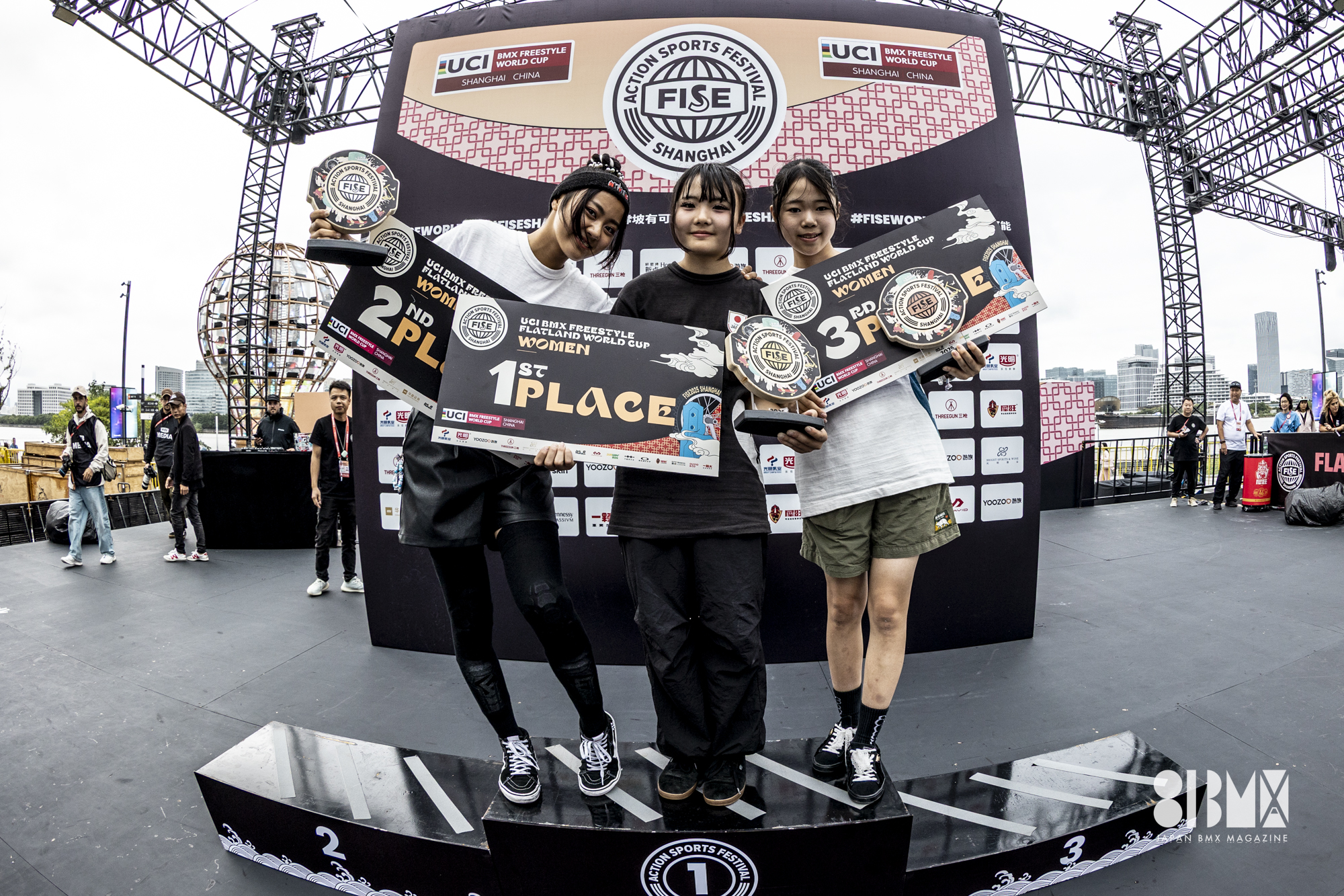 戸高千翠が初優勝｜FISE Shanghai 2025 FLATLAND WOMENリザルト | 81BMX