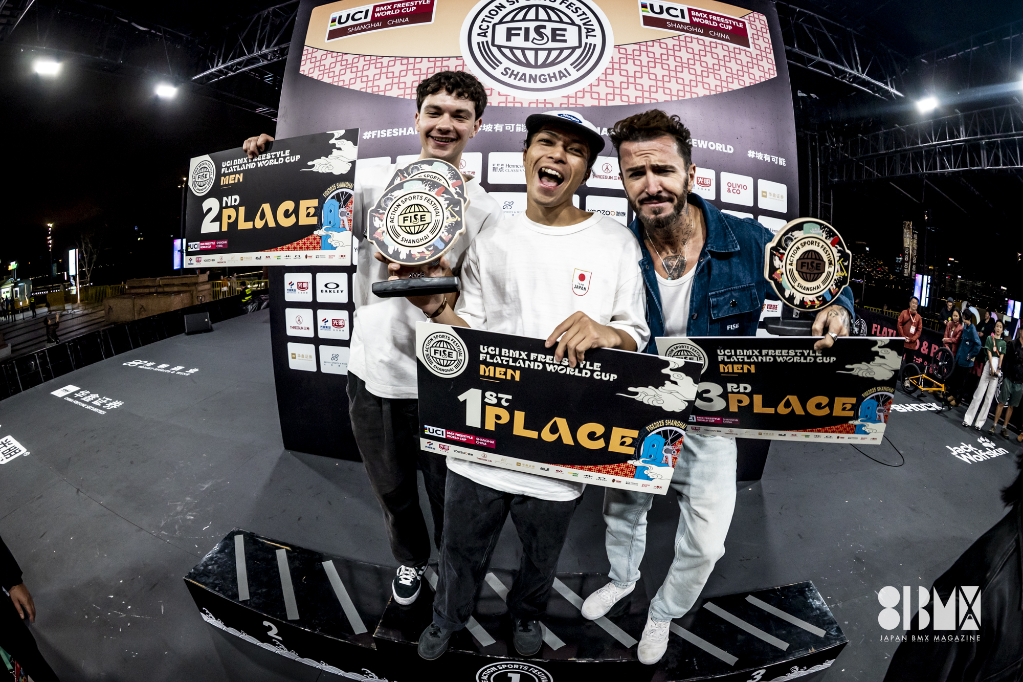 荘司ゆう連勝!!｜FISE Shanghai 2025 FLATLAND MENリザルト | 81BMX